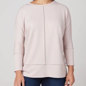 Spanx Perfect Length Top, Dolman 3/4 Sleeve- Medium